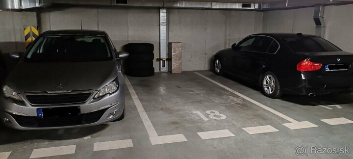 Prenájom vnútorného garážového státia v novostavbe PANÓNKA