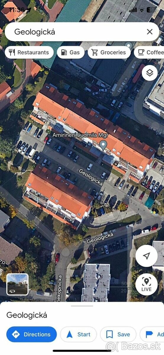 Predaj vonkajšieho parkovacieho miesta na Geologickej 38