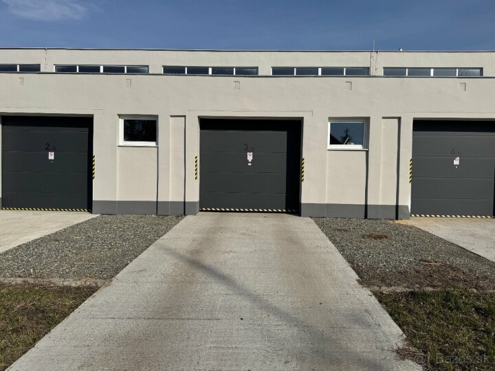 Prenájom garáže s rekonštrukciou v Leviciach