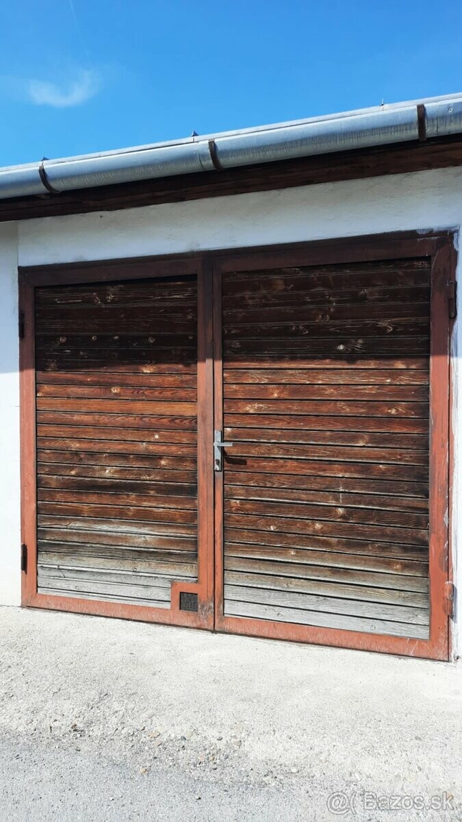 Prenájom garáže vo Veľkom Krtíši na Novohradskej ulici
