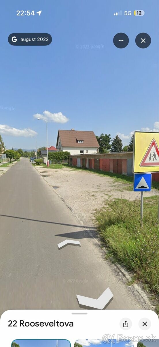 Prenájom garáže na Rooseveltovej ulici v centre mesta