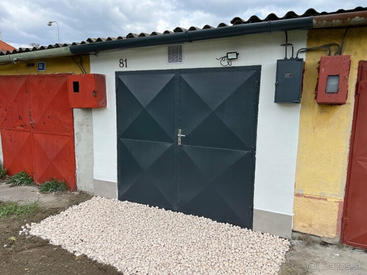 Zrekonštruovaná garáž na predaj v Komárne