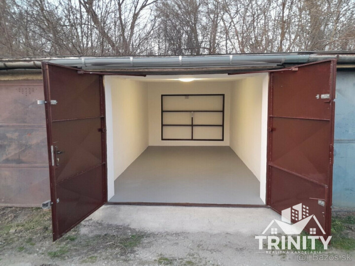 Prenájom prerobenej garáže s elektrinou v Nových Zámkoch