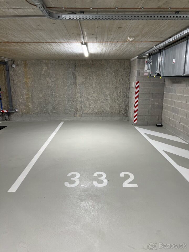 Podzemné parkovacie státie na prenájom v Nová Vajnorská