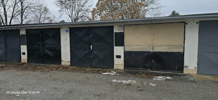 Predaj garáže v Rimavskej Sobote na ulici Dobšinského