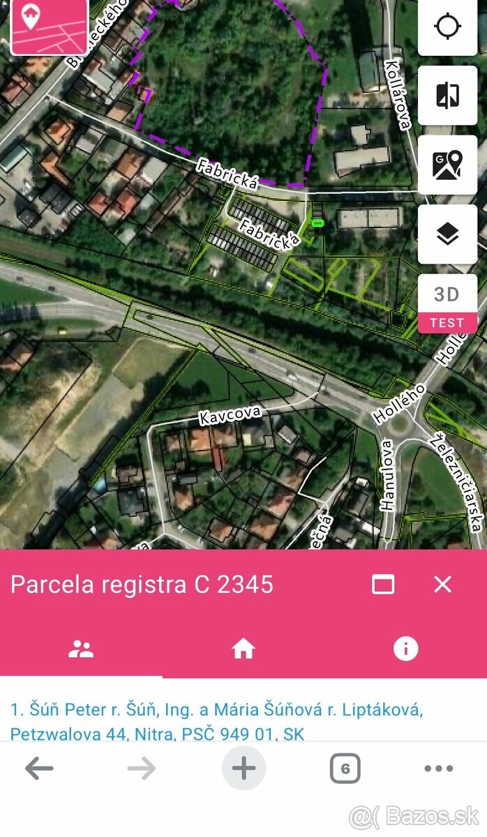 Na predaj garáž na Fabrickej ulici