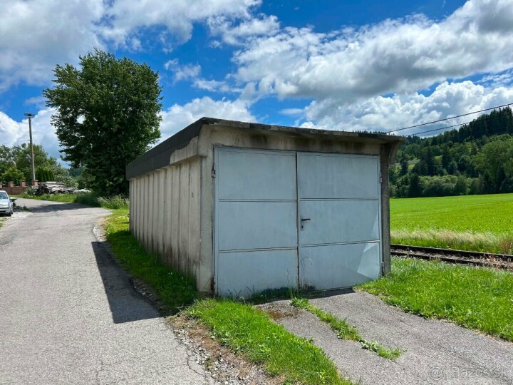 Na predaj betónová garáž 18 m² - samonosná a prenosná