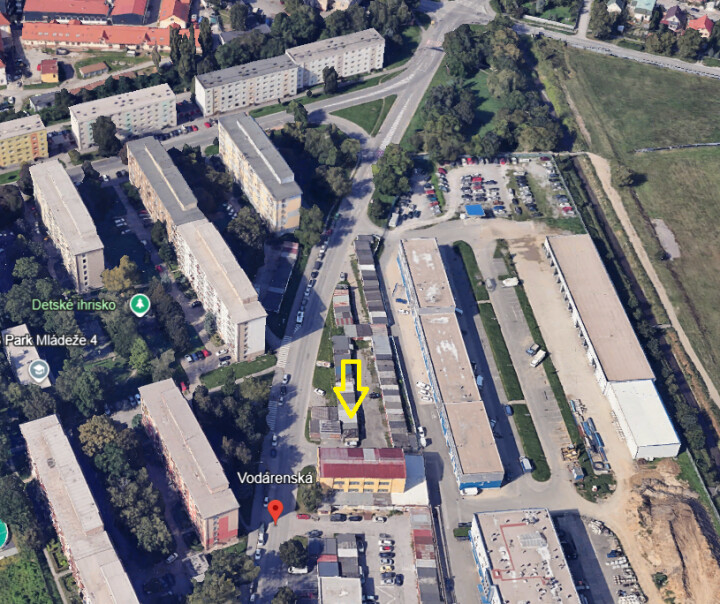 Prenájom garáže na Vodárenskej ulici s elektrinou