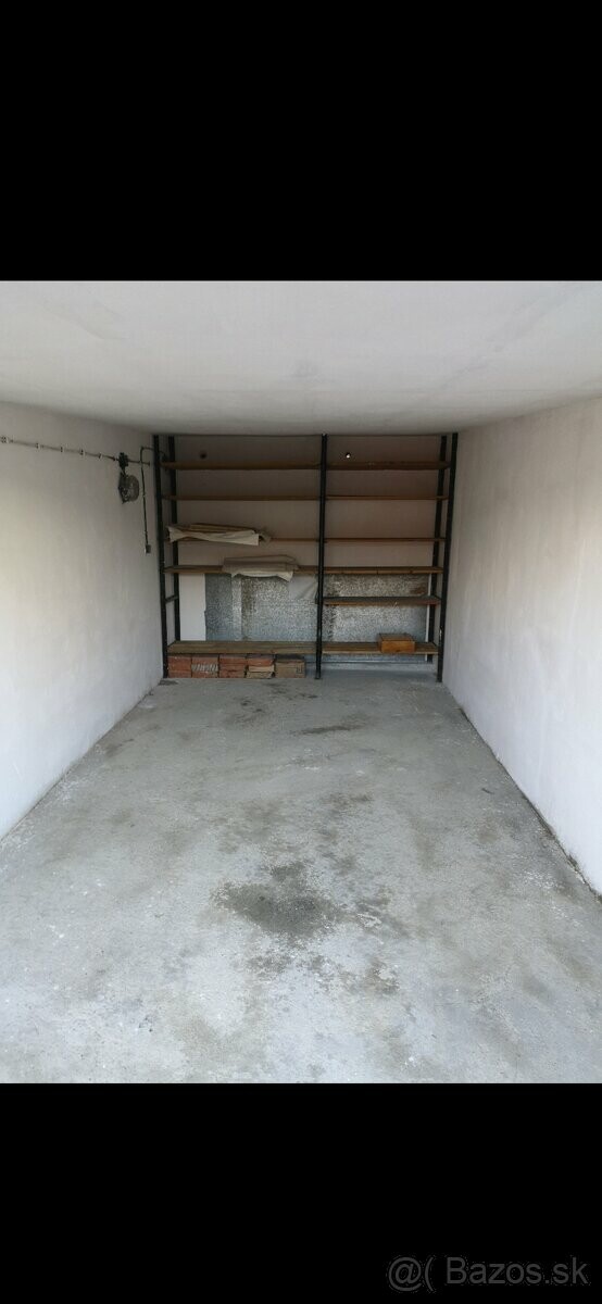 Prenájom garáže na Nábrežnej ulici v Prešove