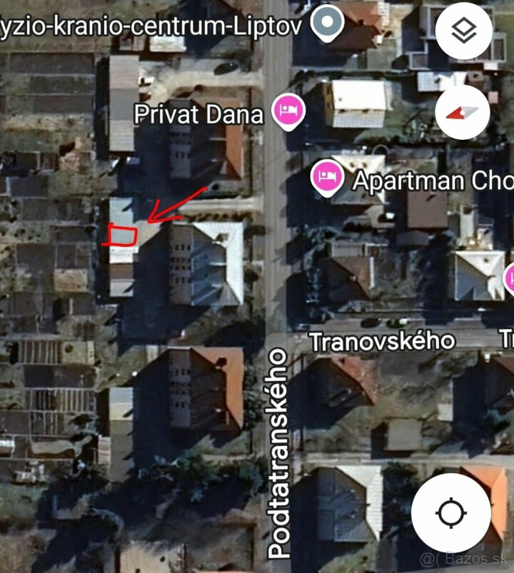 Na predaj murovaná garáž s pozemkom v LM