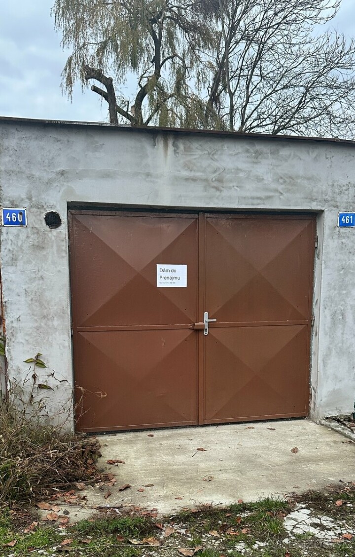 Dlhodobý prenájom zrekonštruovanej garáže na Sama Chalupku
