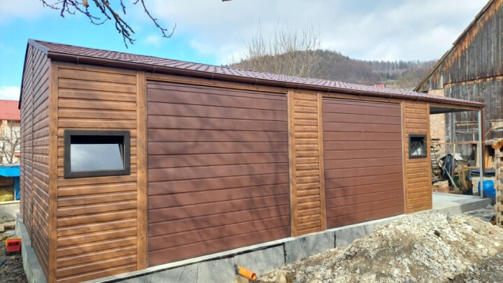 Predaj garáže 12x7 s prístreškom a miestnosťou