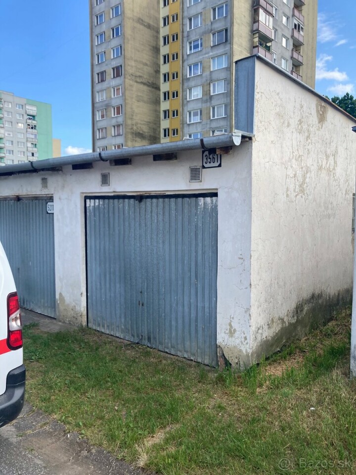 Na predaj zachovalá garáž na Rúbanisku 3 v Lučenci