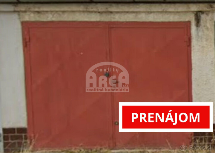 Prenájom zrekonštruovanej garáže na ul. Okružná v Michalovciach