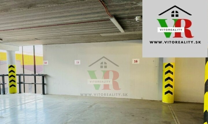 Prenájom garážového státia v bytovom dome na Coboriho ulici