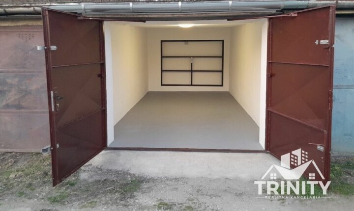 Prenájom prerobenej garáže s elektrikou v Nových Zámkoch