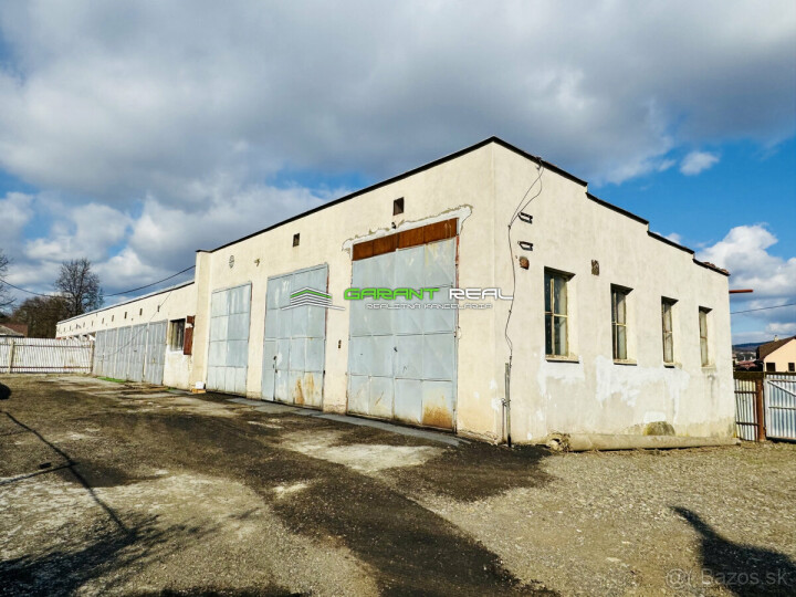 Predaj veľkometrážnych garáží s pozemkom v Veľkom Šariši