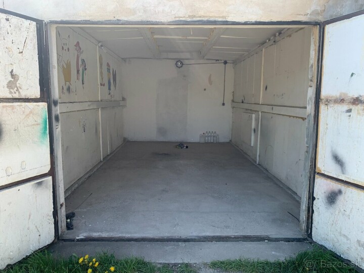 Priestranná garáž na prenájom na Jantárovej ulici v Košiciach