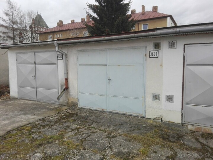 Garáž na dlhodobý prenájom v Liptovskom Mikuláši