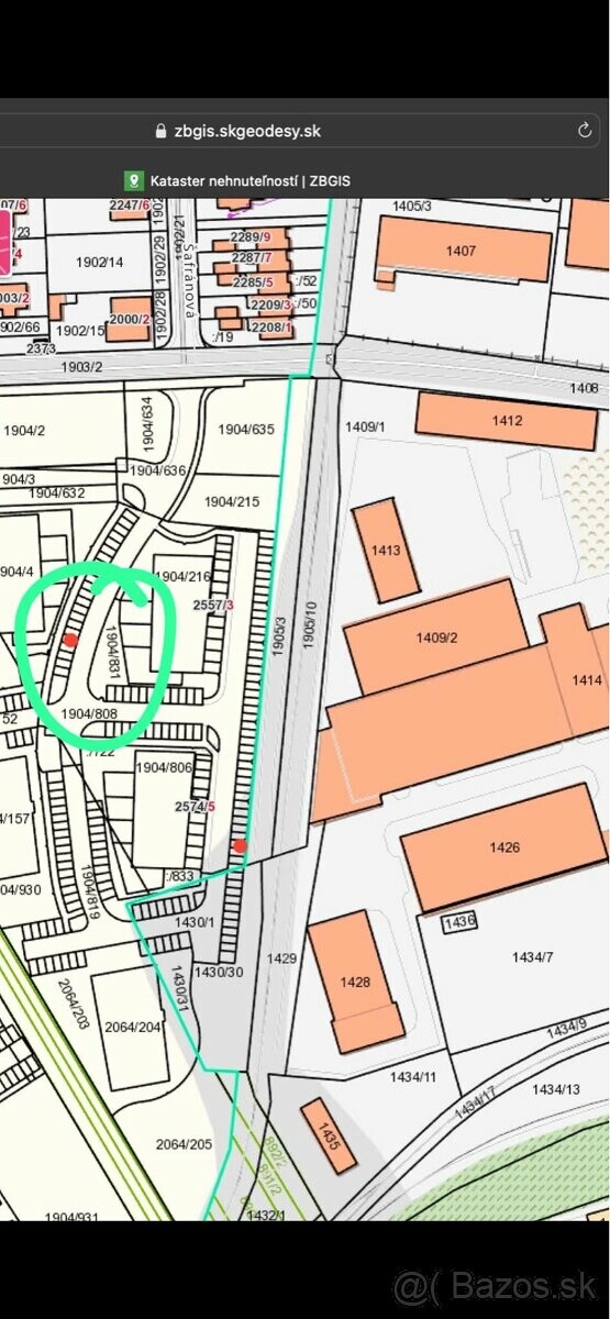 Prenájom parkovacieho miesta č. 23 na Rulandskej ulici v Trenčíne