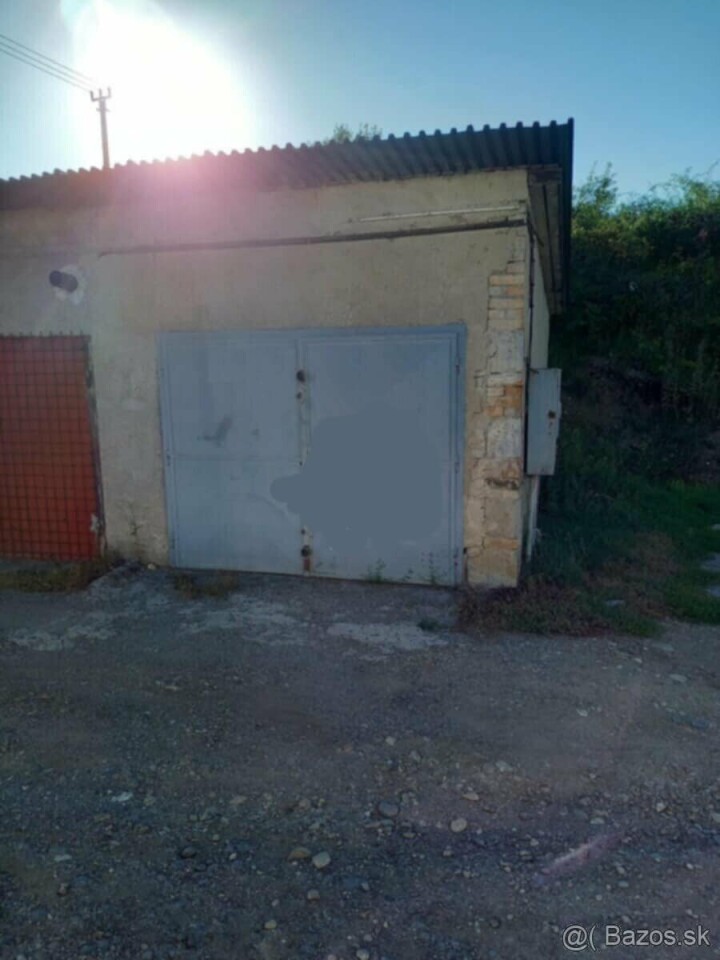 Garáž na predaj 19m2 s pozemkom v Košiciach
