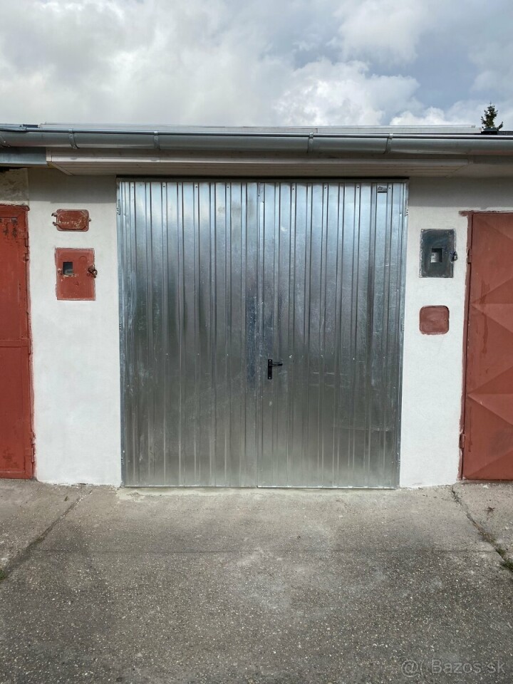 Na predaj garáž s novou konštrukciou pri planetáriu