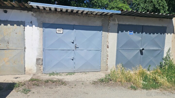 Garáž na prenájom v Košiciach na Vodárenskej ulici