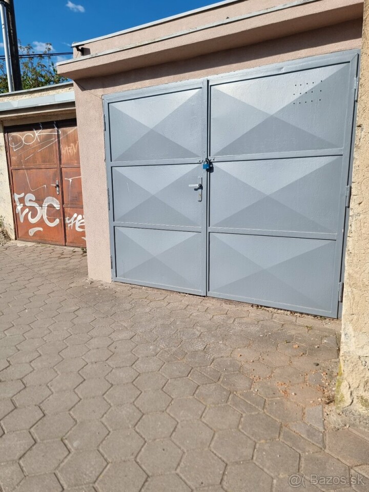 Garáž na dlhodobý prenájom v Nitre