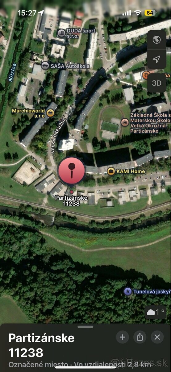 Prenájom garáže s jamou na Veľkej Okružnej