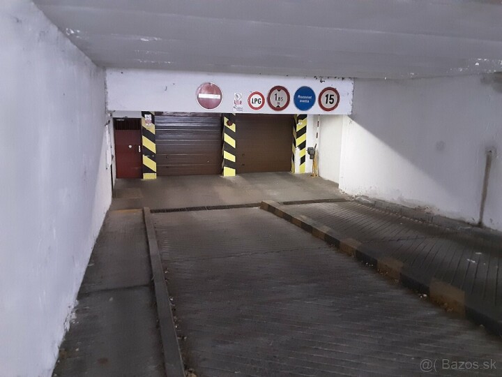 Prenájom uzamykateľného boxu v podzemnej garáži na Ondavskej