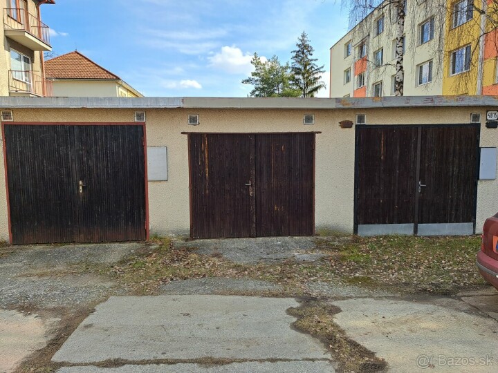 Dlhodobý prenájom garáže vo Zvolene