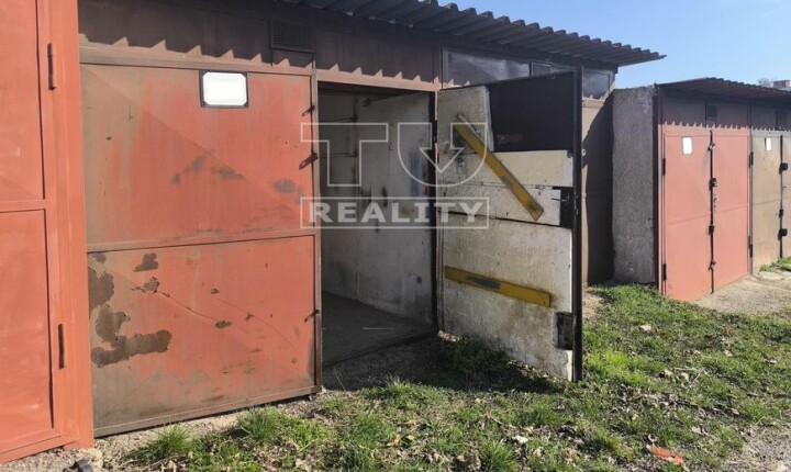 Na predaj murovaná garáž 16 m² s pozemkom v Košiciach