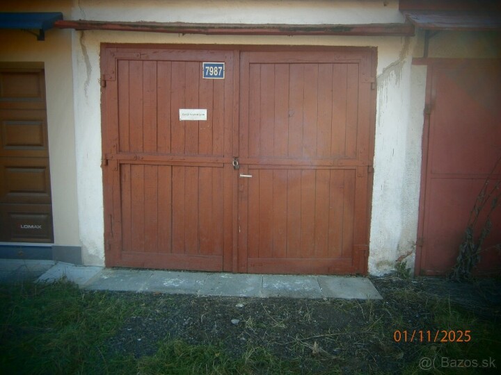 Dlhodobý prenájom garáže na Okružnej ulici v Poprade