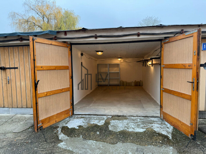 Na predaj murovaná garáž na rohu Važeckej a Meteorovej ul. v Košiciach