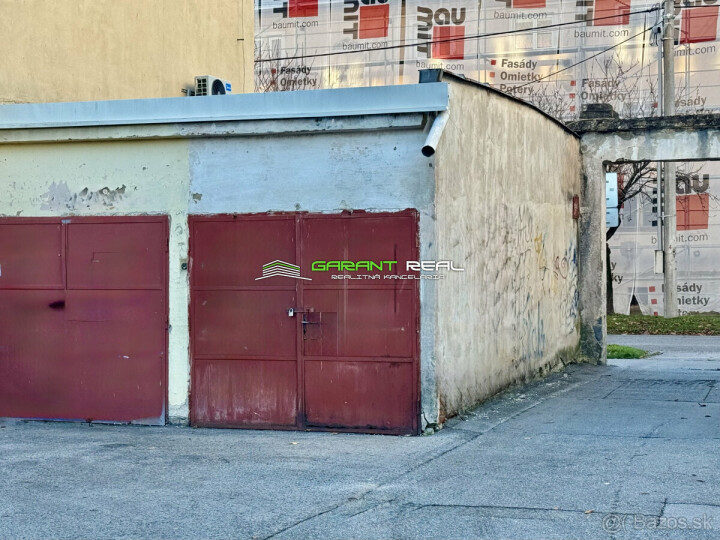 Na predaj garáž 18 m2 na Janouškovej ulici, Prešov