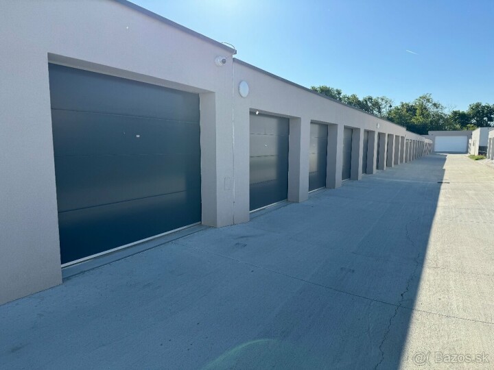 Prenájom garáže s kamerovým systémom v Malinove