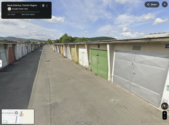 Prenájom zrekonštruovanej garáže s montážnou jamou v Novej Dubnici