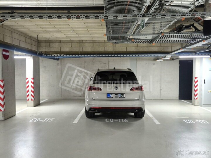 Parkovacie miesto na prenájom v podzemnej garáži NESTO, Bratislava