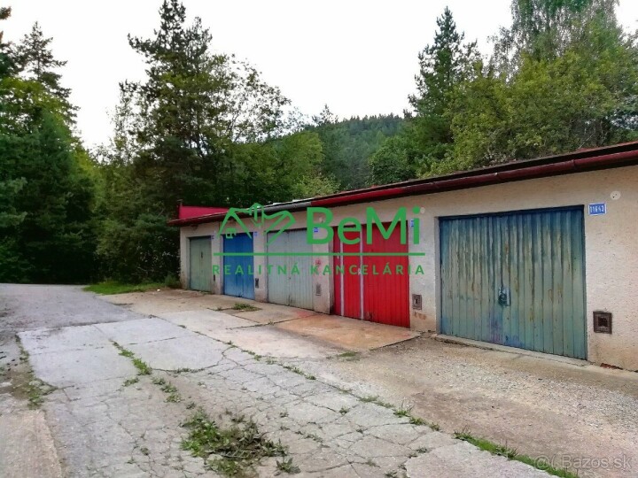 Predaj dvoch susediacich garáží v Banskej Bystrici