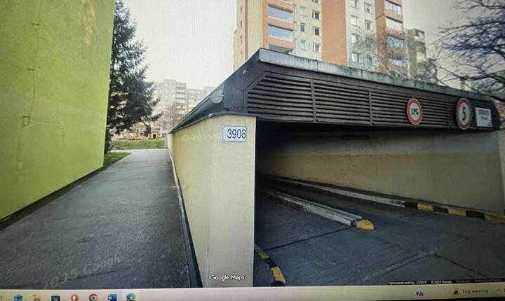 Prenájom parkovacieho miesta v podzemnej garáži na Ondavskej ul. v Bratislave - Ružinove
