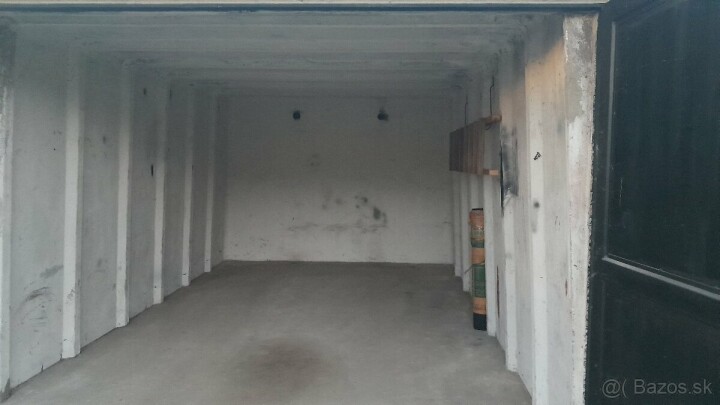 Garáž na prenájom pri cintoríne v Liptovskom Mikuláši