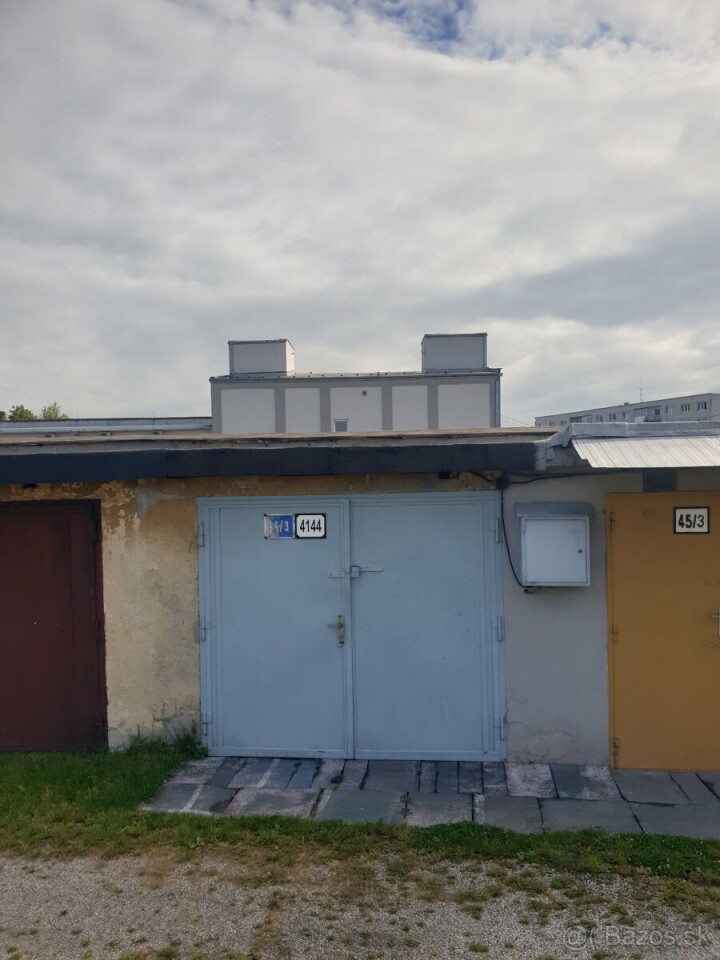 Na predaj garáž v Košiciach na Čarského ulici
