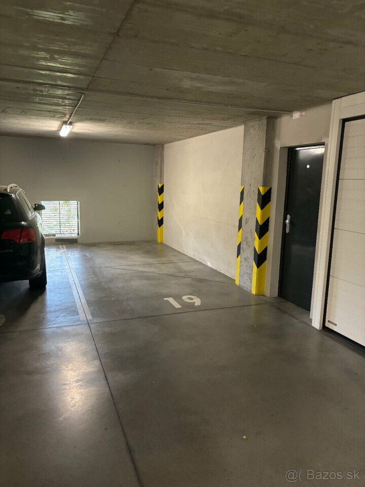 Prenájom parkovacieho miesta v podzemnej garáži