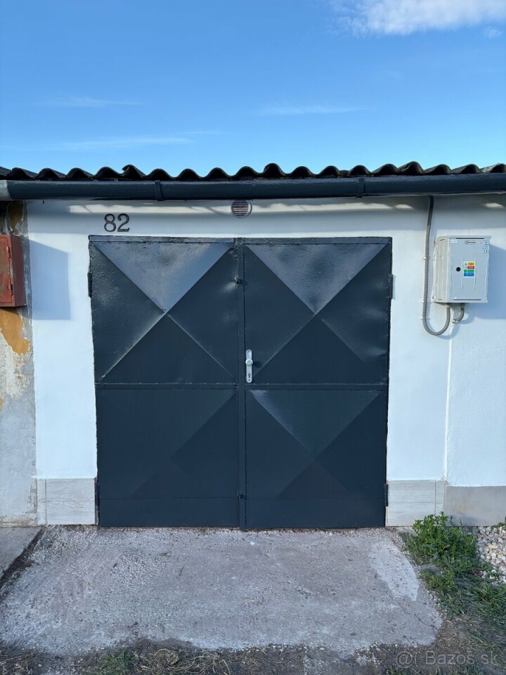 Zrekonštruovaná garáž na predaj v Komárne