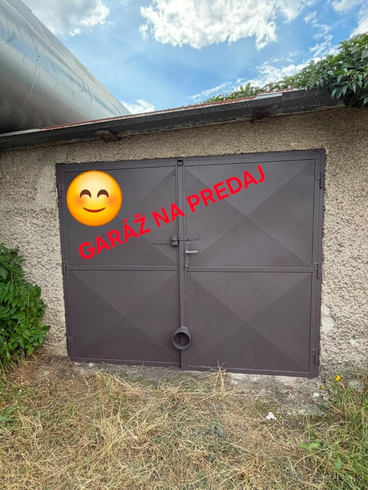Na predaj radová garáž 18 m² na Jantárovej ulici, Košice – Juh