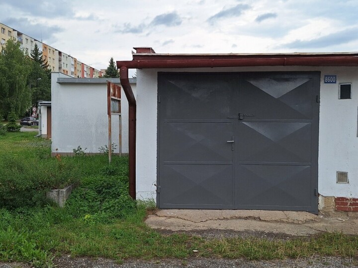 Prenájom murované garáže na ulici Ludvika Svobodu v Poprade