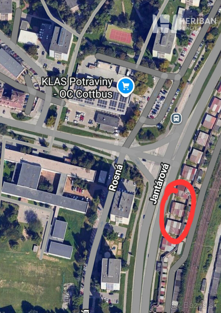 Murovaná garáž na predaj, 18 m², Jantárova ul., Košice-Juh