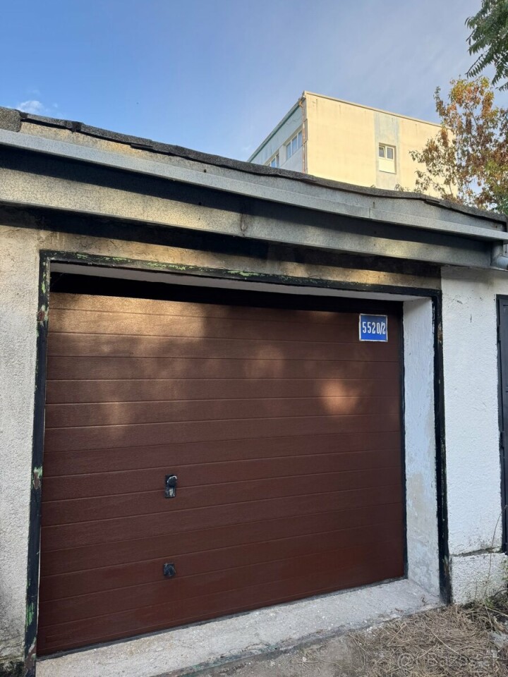 Predaj murované garáže na ulici Koceľová, Ružinov