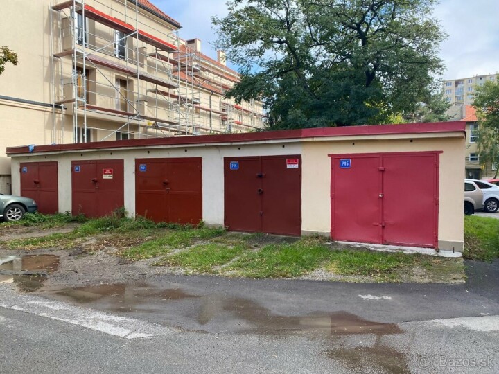 Predaj murované garáže s pozemkom na Pasteurovej ulici, Košice - Juh