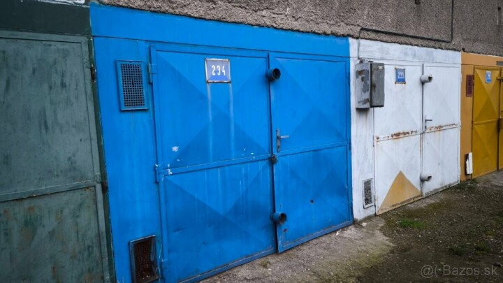 Garáž na prenájom pri ulici Krakovskej v Košiciach